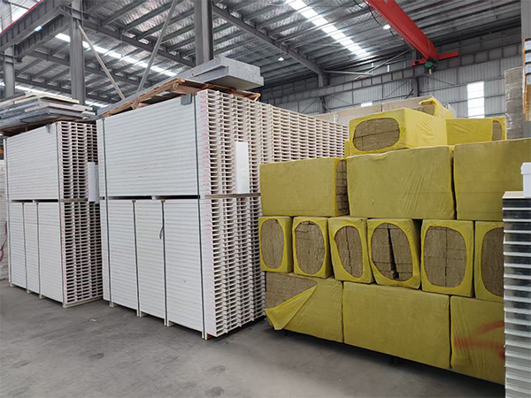 岩棉玻镁夹芯板,净化板材